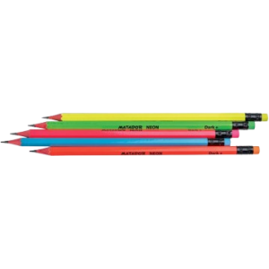 Neon Pencil Dark (Pack of 12)